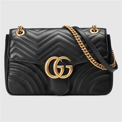 replica medium gg marmont 2.0 matelassé leather shoulder bag|gucci gg marmont shoulder bag.